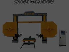 11 کیلووات CNC اره سیم الماس پروفیل روتر سنگ پروفیلینگ ماشین برش گرانیت