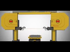دستگاه اره سیمی الماسه CNC 5 محور Discovery برای سنگ