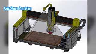 Axis Stone Cutter Precision برای اشکال پیچیده