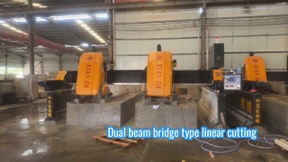 دستگاه برش و فرز خطی BLMM-1800-2D پل دوتایی پل