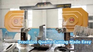 اره سیم الماسی شیاندا دیسکاوری 4 CNC | دستگاه پروفایل سنگ 4 محور برای ستون، سنگ قبر
