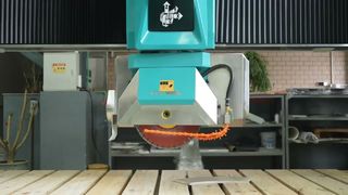 دستگاه اره پل cnc 5 محور (رنگ آبی)