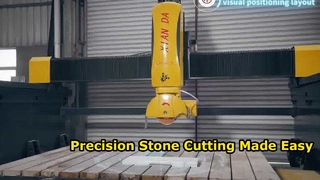 Xianda Trend 600 & Promote 600 5 Axis CNC Bridge Saw | قالب سنگ مصنوعی و کانترتاپ کوارتز پرو