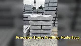 اره سیم CNC عمودی برای پروفایل سنگ دقیق