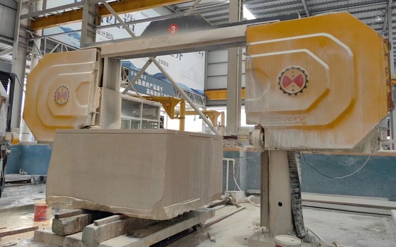 کیفیت  Diamond Wire Saw Within Max Processing Size 2000*3000*1500mm And Gross Weight 5500kg کارخانه