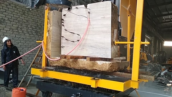 دستگاه اره سیم الماس CNC 15T برای برش سریع