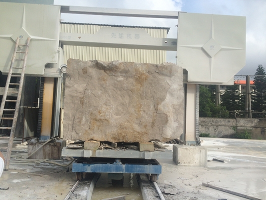 دستگاه اره سیم الماس بلوک برش سنگ CNC برای کوارتز سنگ مرمر گرانیت