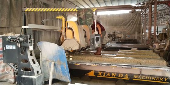 دستگاه پروفیل خطی چند کاره سنگ مرمر گرانیت PLC 15 کیلووات