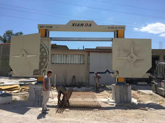 ماشین برش بلوک CNC با میز کاری چرخش 360