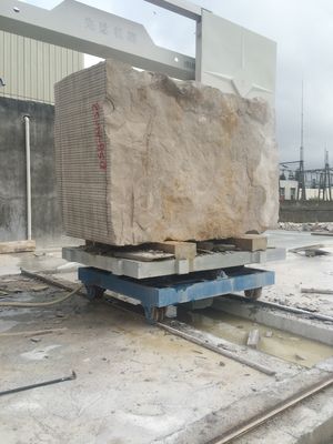 ماشین تراش سیم الماس CNC با 3500 * 3000 * 1800mm Max اندازه پردازش و 11kw موتور اصلی برای برش سنگ