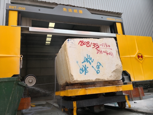 ماشین تراش سیم الماس کنترل CNC برای برش سنگ مرمر، گرانیت