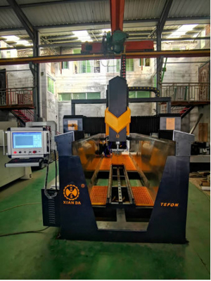 ماشین حکاکی ستون CNC 4 محور با دقت بالا 7.5kw