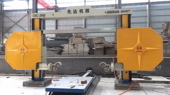 چهار اسپندل اتصال CNC الماس سیم تراش ماشین