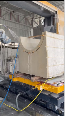 4 محور ابزار برش سنگ سیم تراش الماس با کنترل CNC