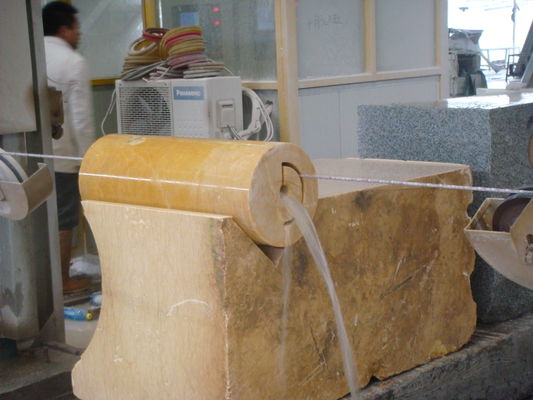 4 محور ابزار برش سنگ سیم تراش الماس با کنترل CNC