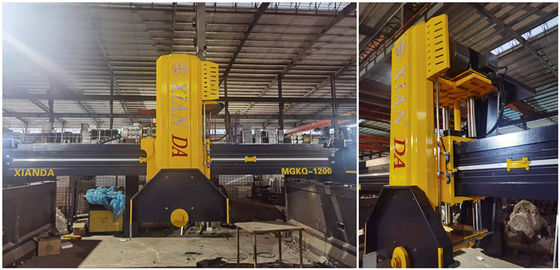 57/67kw چهار ستون ماشین برش بلوک متوسط با قطر تیغه 2200-2800mm