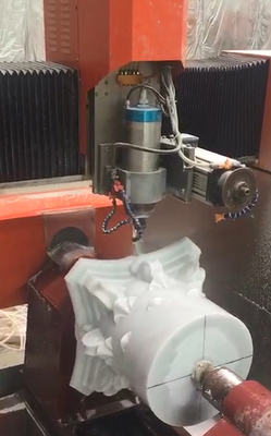 ماشین حکاکی سنگ CNC 4 محور سیستم کنترل دقیق