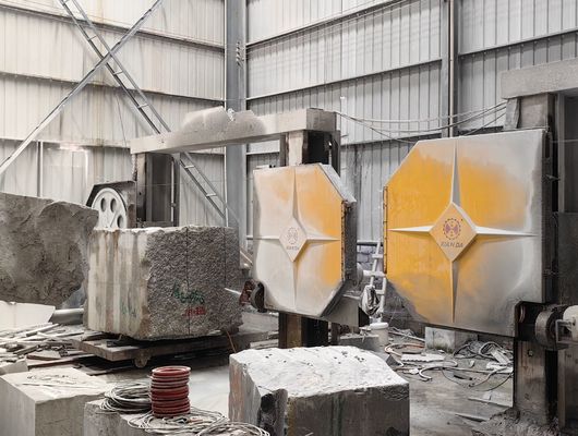 سیم تراش الماس در عرض حداکثر پردازش اندازه 2000*3000*1500mm و وزن ناخالص 5500kg