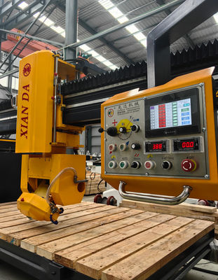 ماشین برش پل یکپارچه PLC با زاویه های شیب 0-85 ° برای صفحه