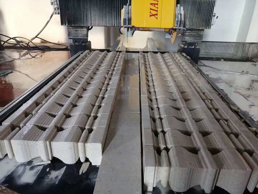 PLC/CNC ساختار گانتری ماشین خطی برای بالوستر، سنگ قبر