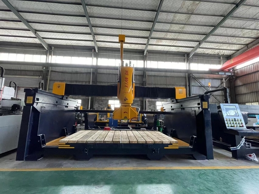 5 محور ماشین برش پل CNC برای پروفایل کردن اشکال