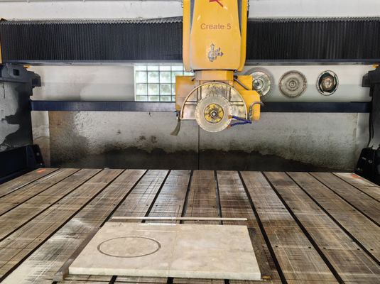 5 محور ماشین برش پل خودکار برای برش گرانیت پروفایل