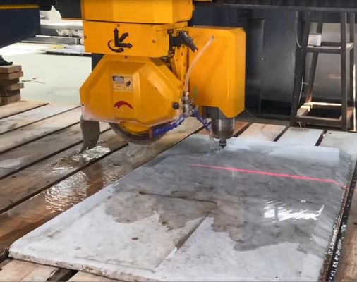 4 محور اتصال سیستم CNC ماشین برش پل خودکار