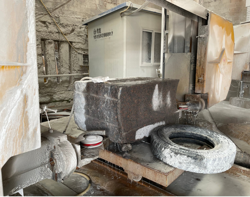 سیستم کنترل CNC چهار اسپندل پیوند گرانیت سنگ مرمر تخته سیم الماس