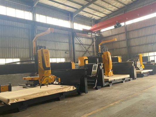 5 محور ماشین برش پل CNC با چند عملکرد برای اشکال سه بعدی