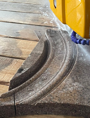 5 محور ماشین برش پل CNC با چند عملکرد برای اشکال سه بعدی