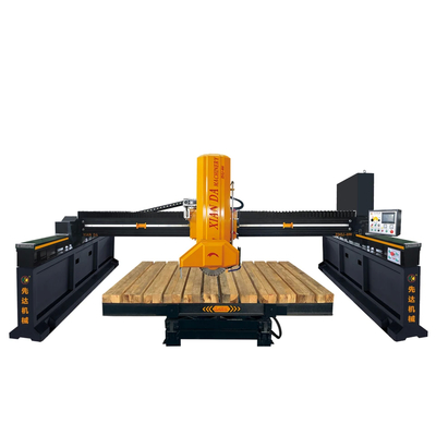 18.5kW سرعت ماشین برش سنگ سنگ CNC برش گرانیت دقیق 0-85° خم