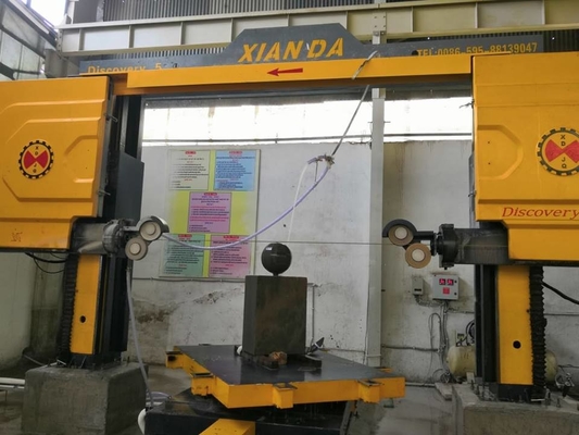 5 محور CNC الماس سیم تراش ماشین برای اشکال 3D و اشکال منحصر به فرد