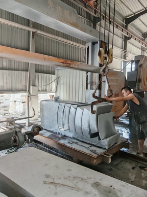 ماشین تراش سیم الماس CNC برای ستون ستون سنگ دایره ای