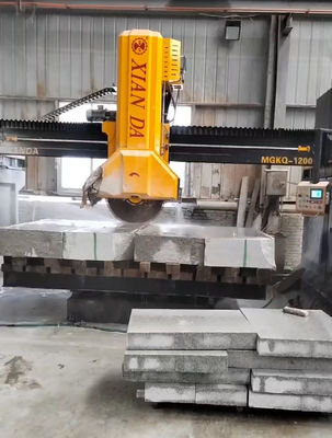 چهار ستون بلوک وسط ماشین برش برای سنگ