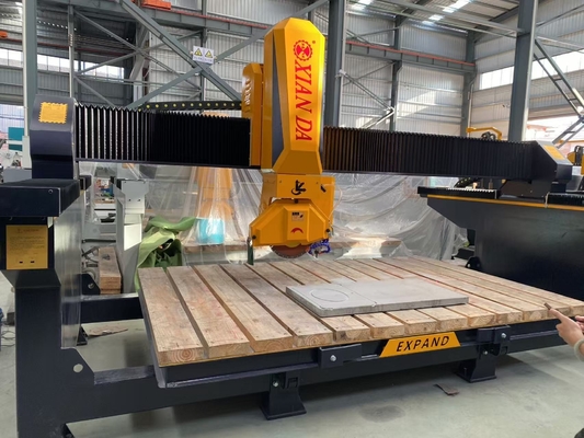 ماشین برش سنگ اتوماتیک CNC 4 محور پل چند کارکرد