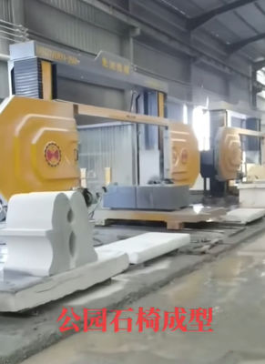 4 محور CNC Single Diamond Wire Saw برای توانایی برش دقیق پروفایل
