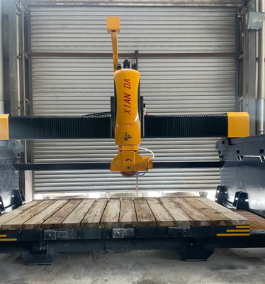 5 + 1 محور CNC سنگ پل تراش ماشین با برش فرش برای برش countertops سنگ مرمر گرانیت کوارتز پله