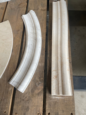 5 + 1 محور CNC سنگ پل تراش ماشین با برش فرش برای برش countertops سنگ مرمر گرانیت کوارتز پله
