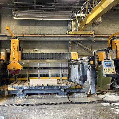 برش دقیق با ماشین برش سنگ 5 محور و حداکثر سفر بلند 500mm