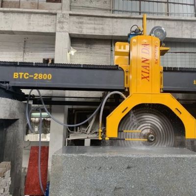 55kw قدرت اصلی ماشین برش سنگ برای عملکرد برش دقیق