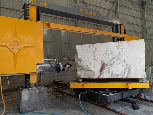 ماشین تراش سیم الماس CNC با دقت بالا برای برش و تراش سنگ مرمر و گرینیت