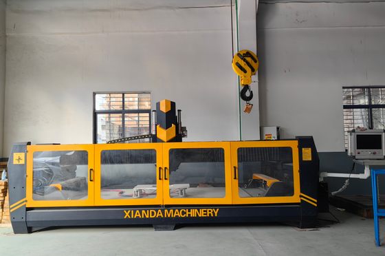 ماشین حکاکی سنگ 3 محور CNC برای حروف هنری 2D / 3D و مجسمه سازی تجهیزات حکاکی صنعتی دقیق