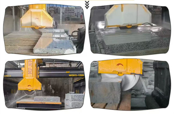 ماشین برش بلوک متوسط چهار ستون با سرعت بالا با 29/37kw قدرت ناخالص برای برش دقیق