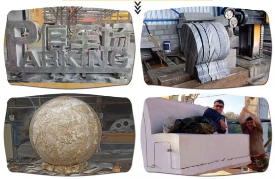 دستگاه اره سیم الماسه CNC 4 محوره برش دقیق سنگ برای شکل های خاص و طرح های منحنی