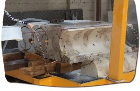 دستگاه اره سیم الماسه CNC 4 محوره برش دقیق سنگ برای شکل های خاص و طرح های منحنی