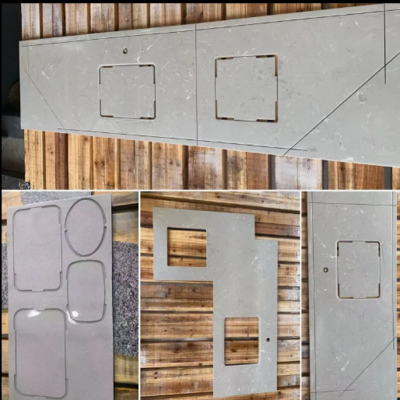 دستگاه برش اره ای پل CNC 4 محور برای برش، فرز، حفاری، پردازش سنگ، گرانیت، مرمر، کوارتز، صفحه رویه آشپزخانه، کاشی، برش سینک