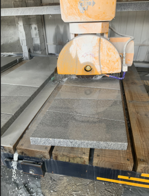 ماشین برش سنگ چهار محور پل با 0-60° Servo Motor Beveling