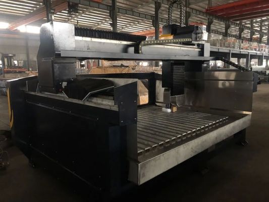 4 Axis Slab&Column Carving Machine Stone Bridge Edging Simple Marble Granite