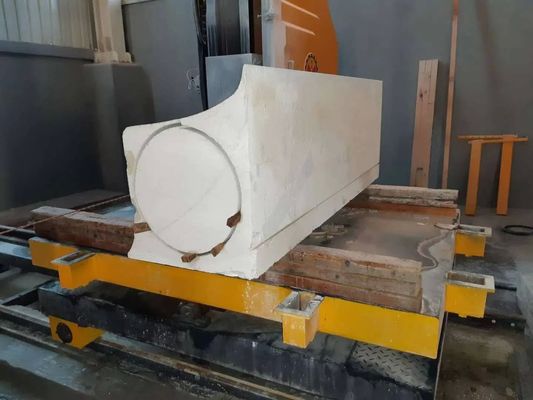 دستگاه برش سنگ با سیم الماس CNC برای برش بلوک