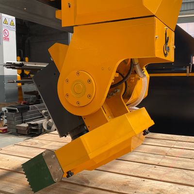 4-Axis Bridge Cutting Machine with 85° Table Tilting 360° Head Rotation and Bus Absolute Servo for High-Precision CNC Cutting